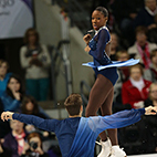 Adelina SOTNIKOVA(RUS)　Ladies Free
EOS-1D X EF400mm F2.8L IS II USM、F3.5、1/1250sec、ISO3200
(c)M.Sugawara／JapanSports