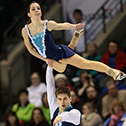 Nathalie WEINZIERL(GER)　Ladies Free
EOS-1D X EF400mm F2.8L IS II USM、F3.5、1/1250sec、ISO3200
(c)M.Sugawara／JapanSports