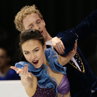 Madison CHOCK / Evan BATES(USA)　Programme court
EOS-1D X EF300mm F2.8L IS II USM、F3.5、1/1250sec、ISO3200
(c)M.Sugawara／JapanSports
