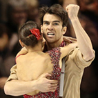 Meagan DUHAMEL & Eric RADFORD(CAN)　Programme court
EOS-1D X EF400mm F2.8L IS II USM、F3.2、1/1250sec、ISO3200
(c)M.Sugawara／JapanSports