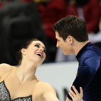 Tessa VIRTUE / Scott MOIR(CAN)　Programme court
EOS-1D X EF300mm F2.8L IS II USM、F3.5、1/1250sec、ISO3200
(c)M.Sugawara／JapanSports