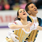 Charlene GUIGNARD / Marco FABBRI(ITA)　Programme court
EOS-1D X EF300mm F2.8L IS II USM、F3.5、1/1250sec、ISO3200
(c)M.Sugawara／JapanSports