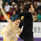 Sara HURTADO / Adria DIAZ(ESP)　Programme court
EOS-1D X EF300mm F2.8L IS II USM、F3.5、1/1250sec、ISO3200
(c)M.Sugawara／JapanSports