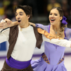 Alisa AGAFONOVA / Alper UCAR(TUR)　Programme court
EOS-1D X EF300mm F2.8L IS II USM、F3.5、1/1250sec、ISO3200
(c)M.Sugawara／JapanSports