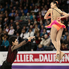 Wenjing SUI & Cong HAN(CHN)　Programme court
EOS-1D X EF70-200mm F2.8L IS II USM、F3.2、1/1250sec、ISO3200
(c)M.Sugawara／JapanSports