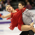 Zsuzsanna NAGY / Mate FEJES(HUN)　Programme court
EOS-1D X EF300mm F2.8L IS II USM、F3.5、1/1250sec、ISO3200
(c)M.Sugawara／JapanSports