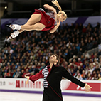 Kirsten MOORE-TOWERS & Dylan MOSCOVITCH(CAN)　Programme court
EOS-1D X EF70-200mm F2.8L IS II USM、F3.2、1/1250sec、ISO3200
(c)M.Sugawara／JapanSports